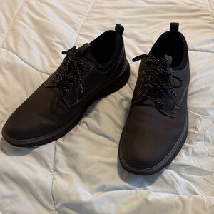 Men's Dockers Black Casual Memory foam Shoes.  Size 8